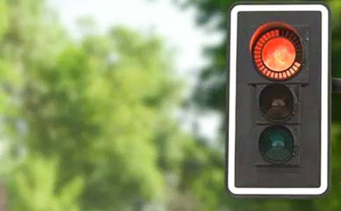 红绿灯的爱情初二作文