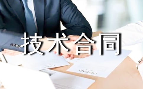 实用的技术合同范文9篇