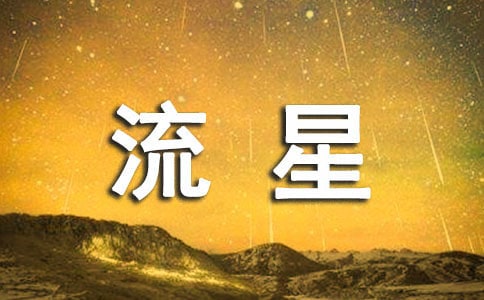 《这不是一颗流星》读后感作文400字