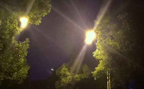 关于路灯的作文