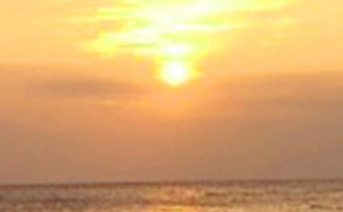 日落的美丽的作文