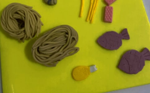 捏橡皮泥的周记200字